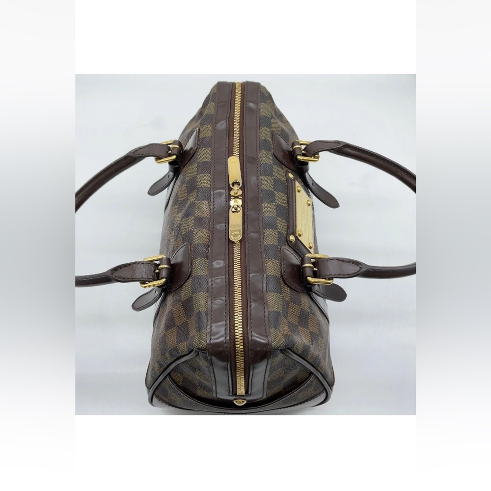 Louis Vuitton Damier Ebene Berkeley N52000 Handbag,LRG,Brn-Beige, Leather/Canvas - Picture 4 of 17